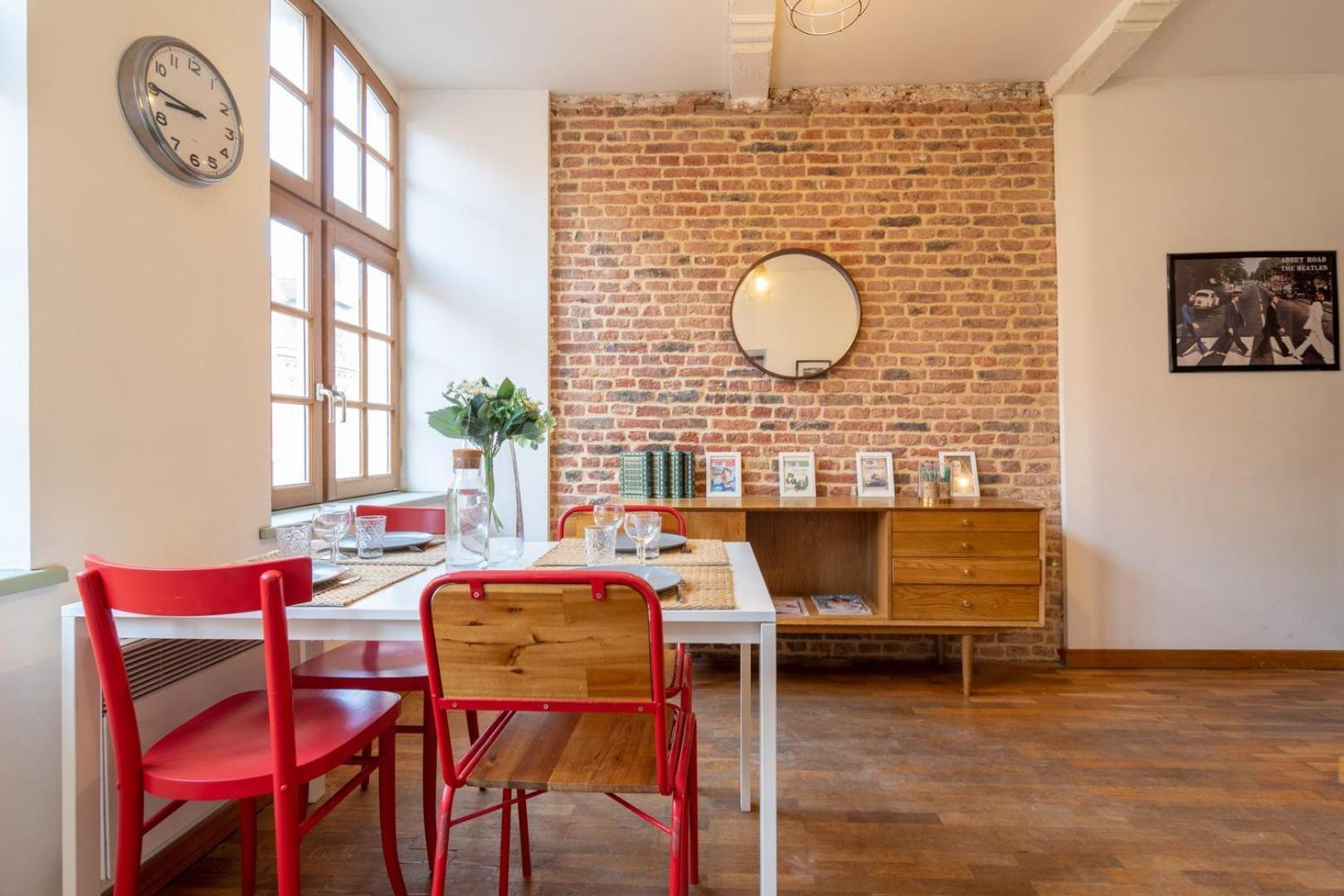 Apartamento Vieux Lille On Rue De La Monnaie! Exterior foto