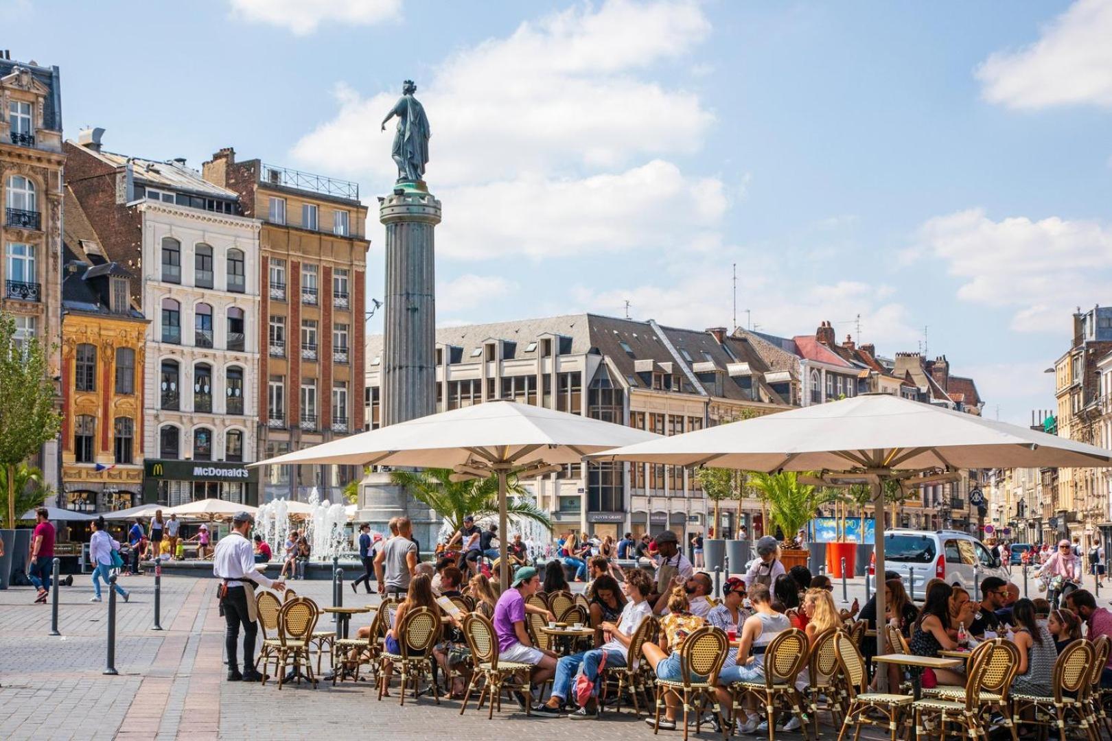 Apartamento Vieux Lille On Rue De La Monnaie! Exterior foto